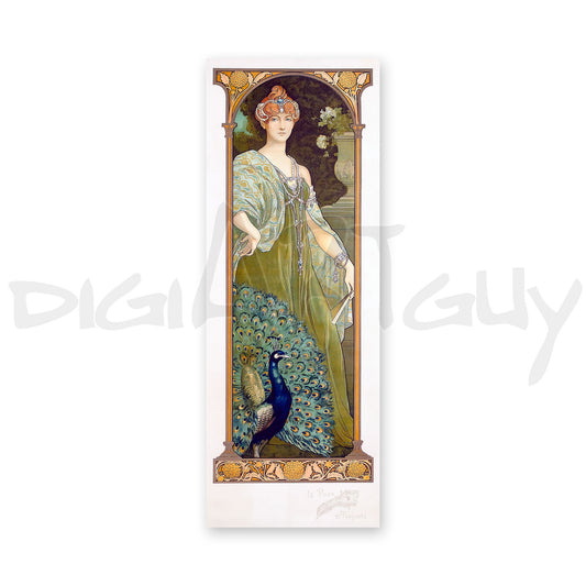 Le Paon Majeste (The Majestic Peacock) by Elisabeth Sonrel, ca 1901