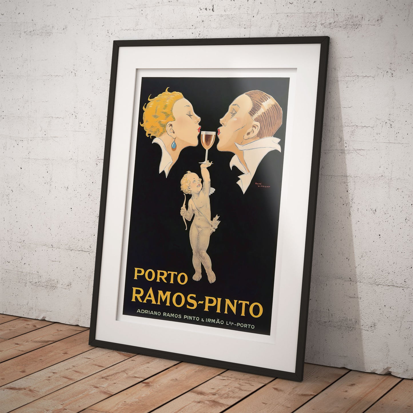 Porto Ramos-Pinto by René Vincent - Advertisement poster seen on Friends tv show