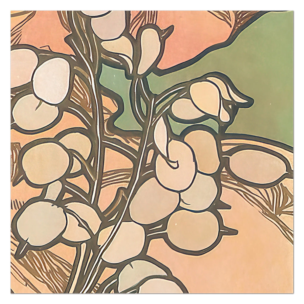 La Topaze – Alphonse Mucha, The Precious Stones (1900) | Art Nouveau