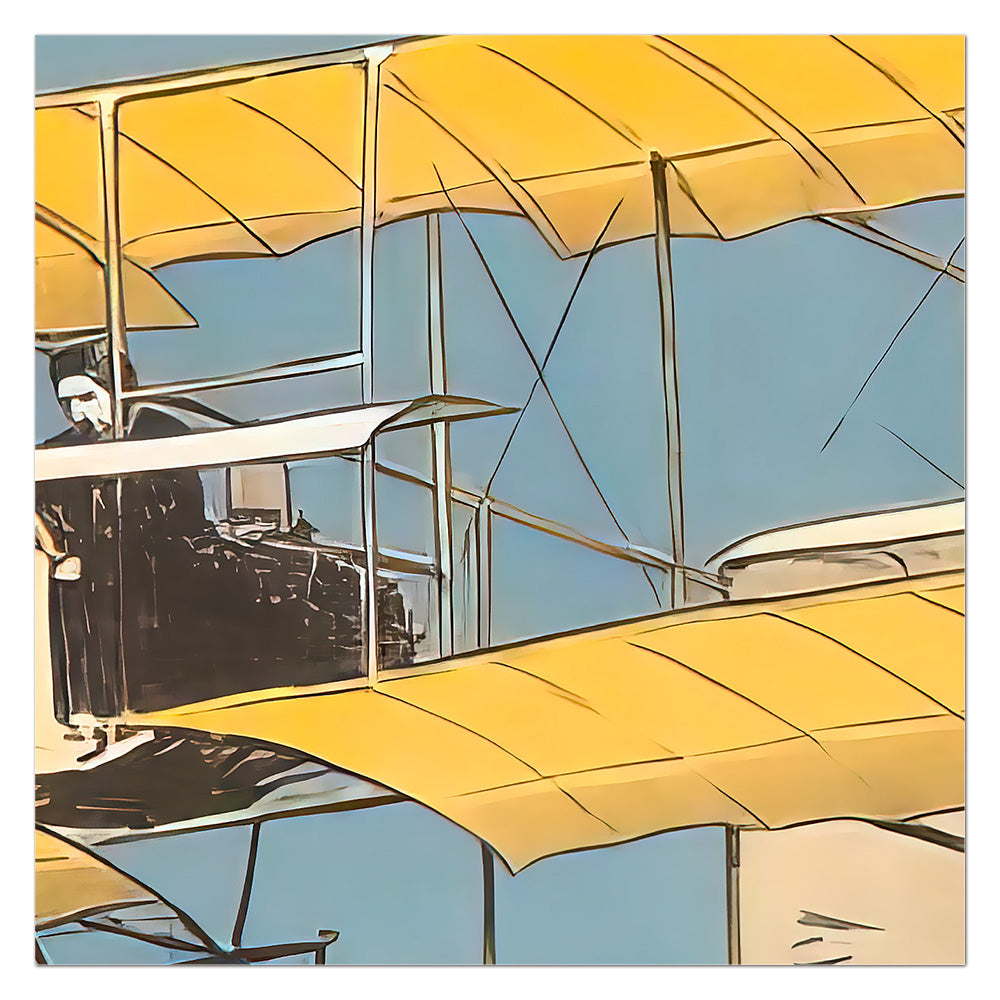 Aéro-Club des Flandres – Henri Farman Airshow (1908) | Vintage Aviation Poster