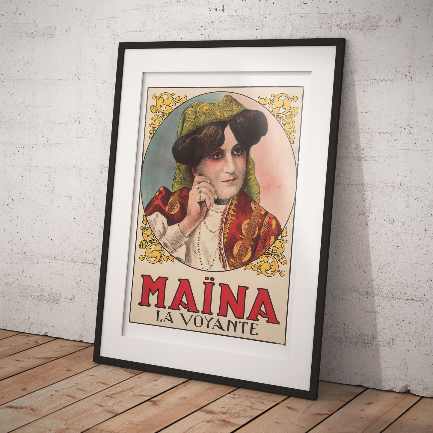 Maïna La Voyante by Louis Galice - Advertisement poster from the Friends tv show