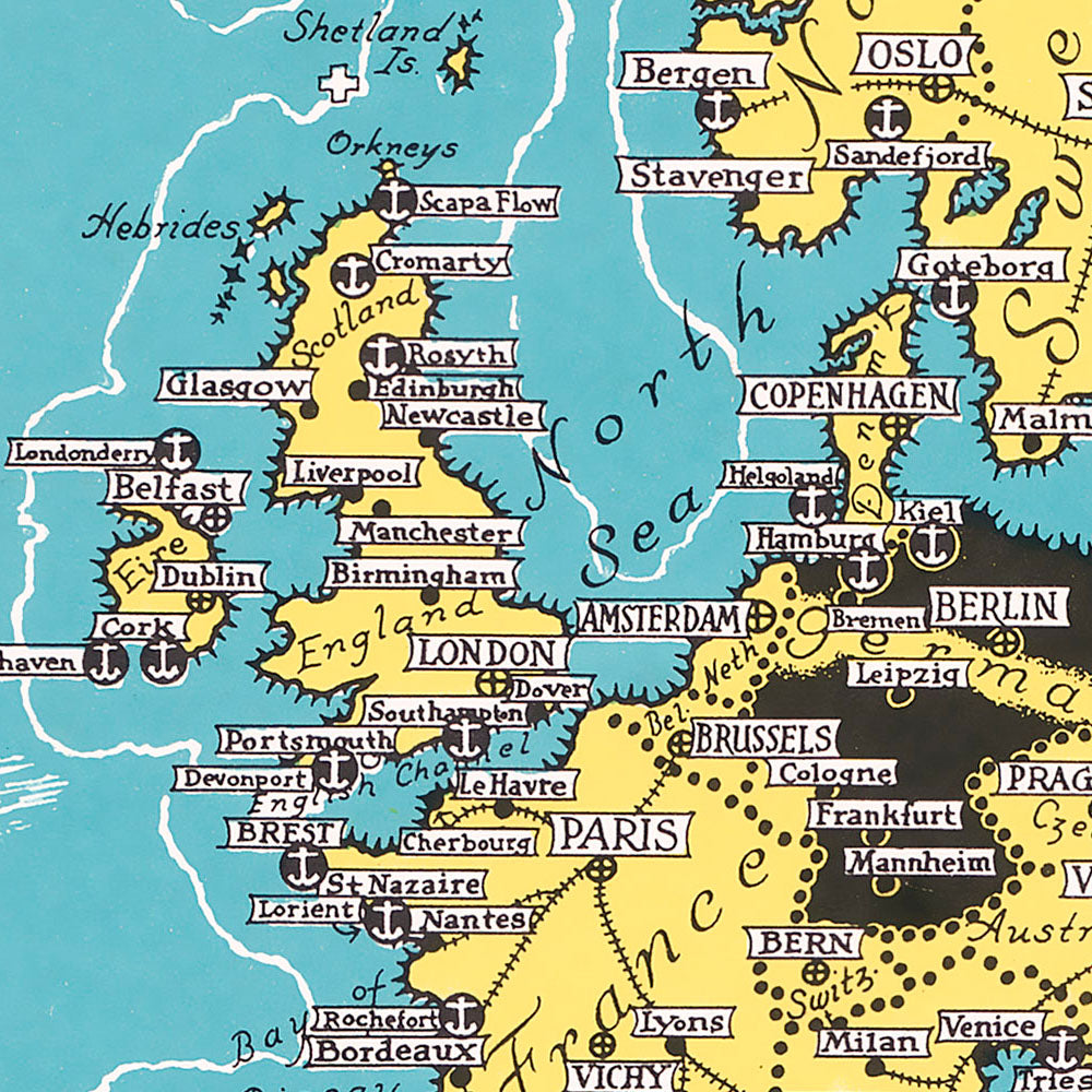 Total War Battle Map (1942) – Digital Restoration for Military History Fans